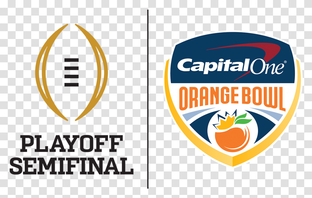 2018 19 Playoff Semifinals College Football Playoff Capital One Orange Bowl 2018, Label, Text, Logo, Symbol Transparent Png