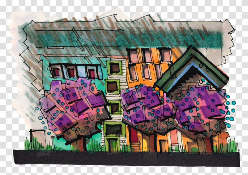 2018 63 100dayproject 02 Ps Layout, Graffiti, Mural, Painting Transparent Png