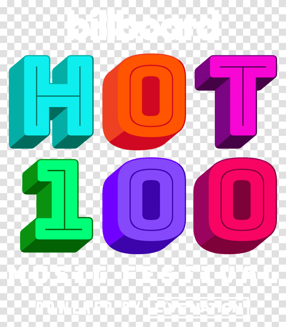 2018 Billboard Hot 100 Music Festival Billboard Hot 100 Festival Logo, Number, Alphabet Transparent Png