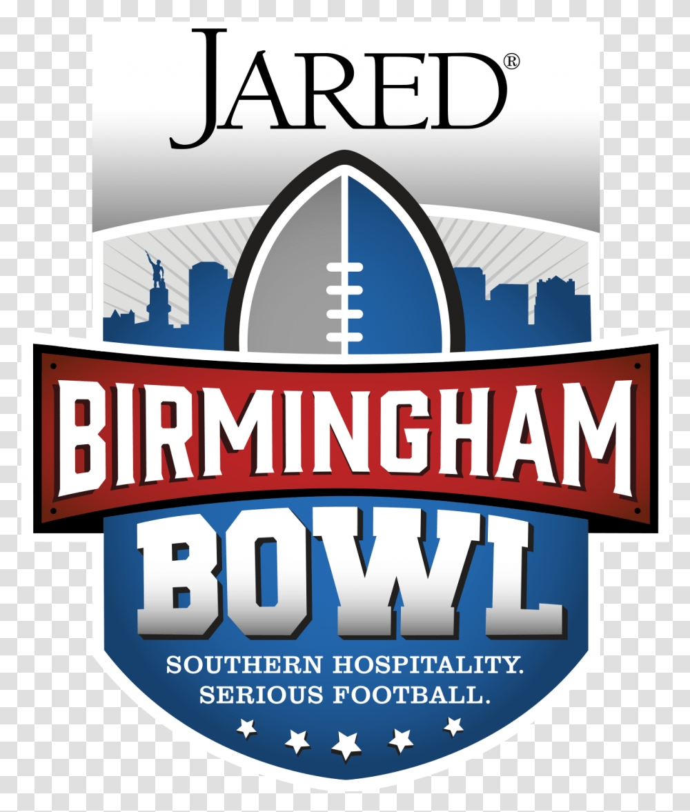 2018 Birmingham Bowl Logo, Label, Poster, Advertisement Transparent Png