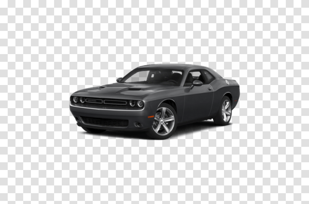 2018 Black Dodge Challenger, Sports Car, Vehicle, Transportation, Automobile Transparent Png