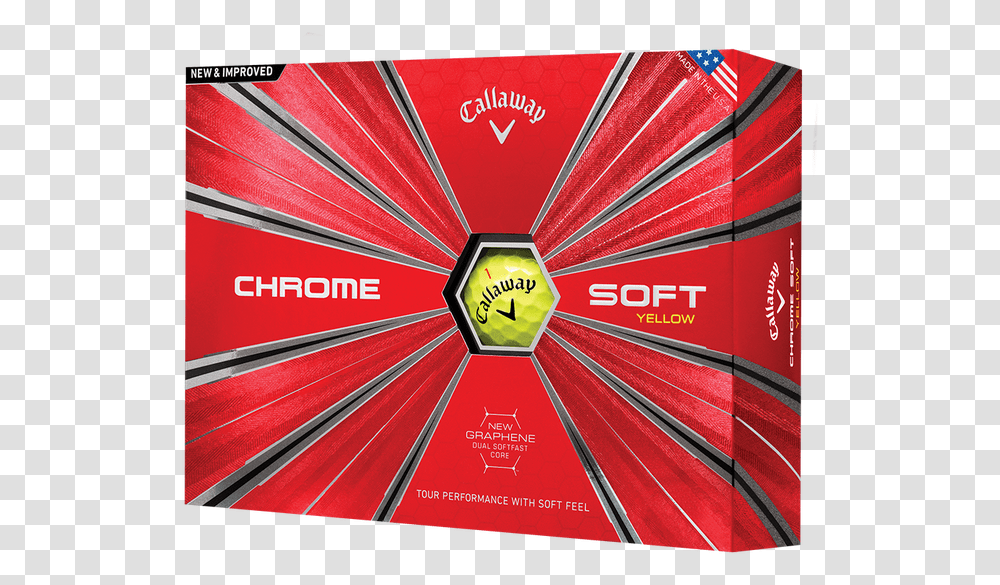 2018 Chrome Soft Golf Balls, Poster, Advertisement, Flyer Transparent Png