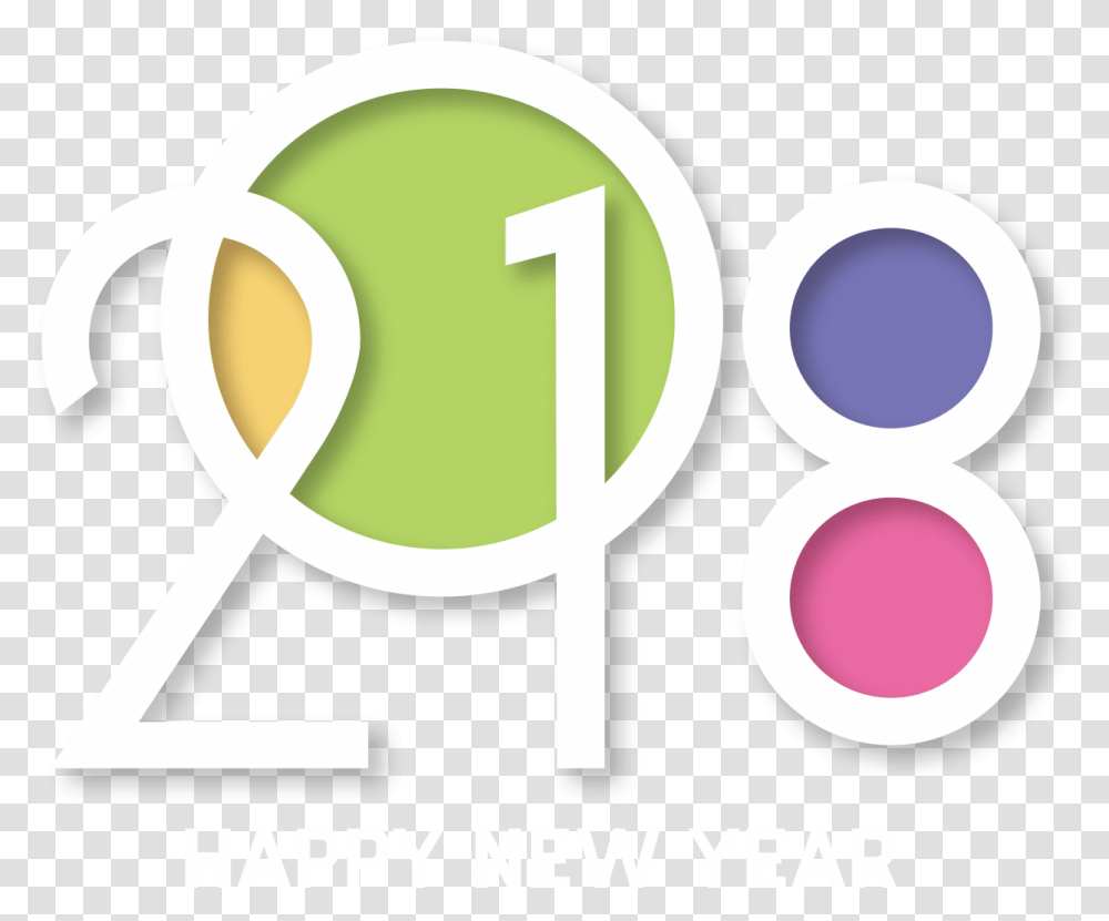 2018 Colorful Image Circle, Number, Alphabet Transparent Png