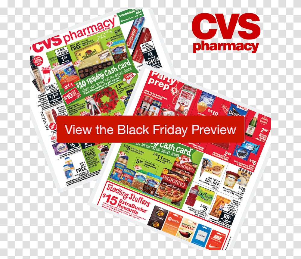 2018 Cvs Black Friday Ad Flyer, Poster, Advertisement, Paper, Brochure Transparent Png