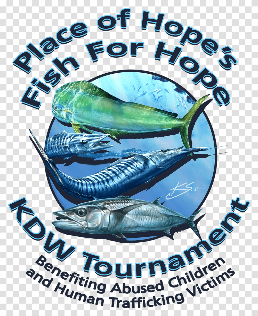 2018 Fish For Hope Newfont Logo Small Swordfish, Herring, Sea Life, Animal, Tuna Transparent Png