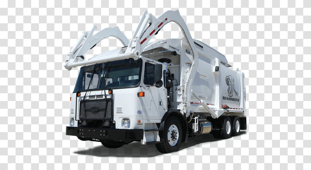 2018 Garbage Truck, Vehicle, Transportation, Machine, Trailer Truck Transparent Png