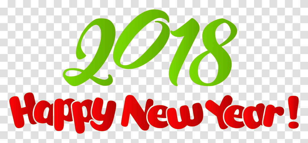 2018 Happy New Year Clip Art Image Happy New Year 2018 Images, Text, Alphabet, Label, Word Transparent Png
