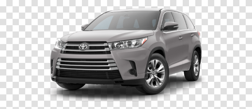 2018 Highlander Le Banner Toyota Highlander Silver 2019, Car, Vehicle, Transportation, Bumper Transparent Png
