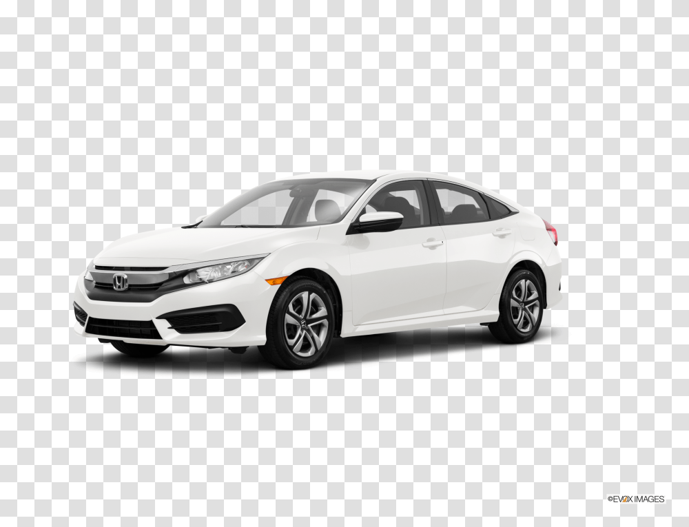 2018 Honda Civic Lx White, Sedan, Car, Vehicle, Transportation Transparent Png