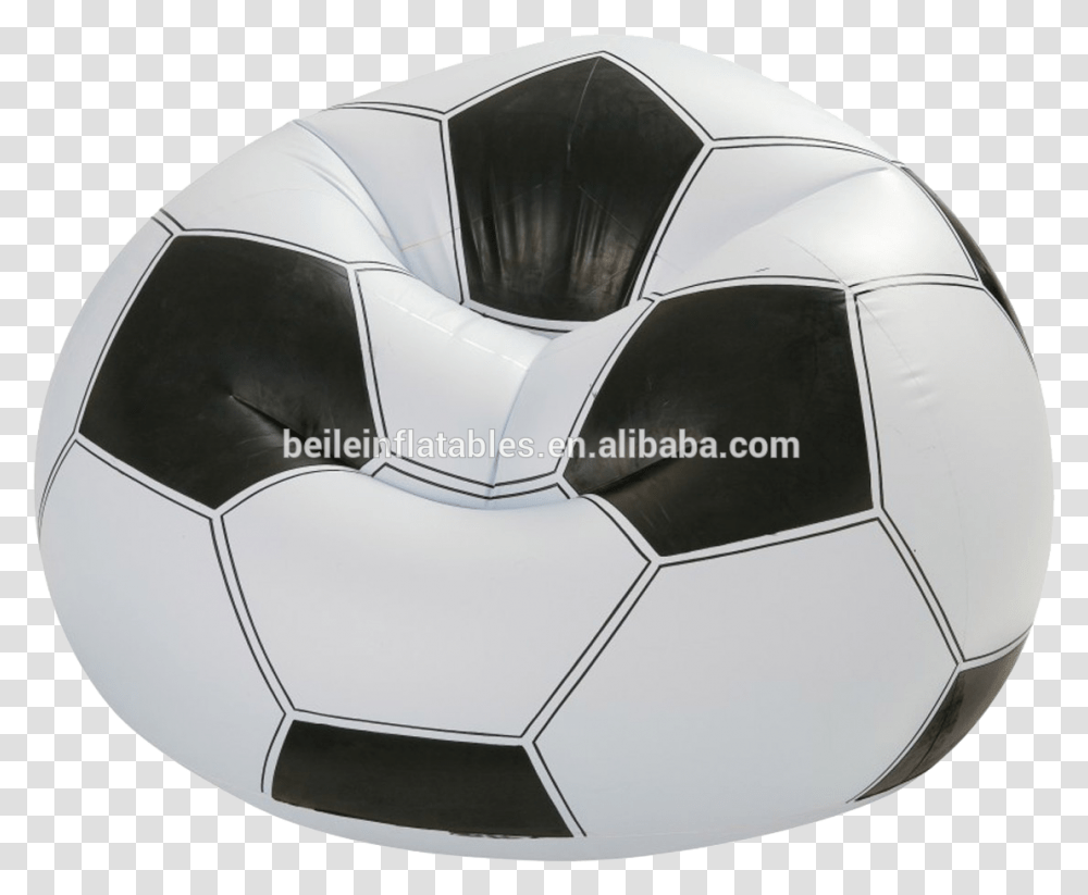 2018 Hot Sale Inflatable Football Shape Sofa Dmuchane Fotele Dla Dzieci, Soccer Ball, Team Sport, Sports Transparent Png