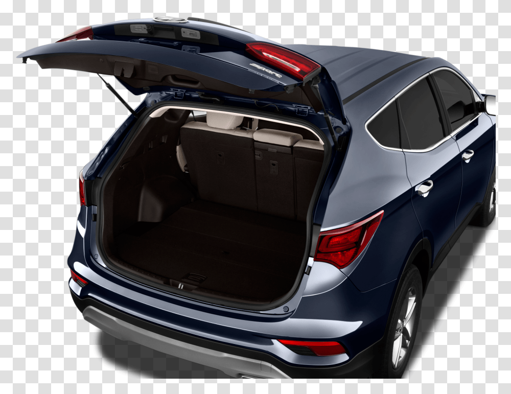 2018 Hyundai Santa Fe Sport Trunk, Car, Vehicle, Transportation, Automobile Transparent Png