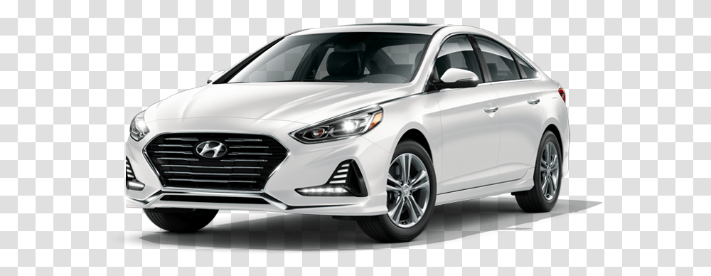2018 Hyundai Sonata Banner 2018 White Hyundai Sonata Limited, Sedan, Car, Vehicle, Transportation Transparent Png