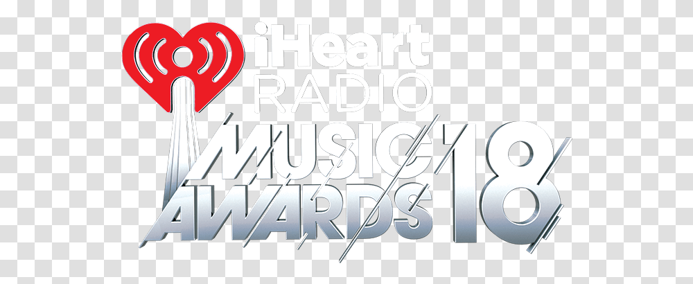 2018 Iheartradio Music Awards Logo, Text, Alphabet, Label, Word Transparent Png