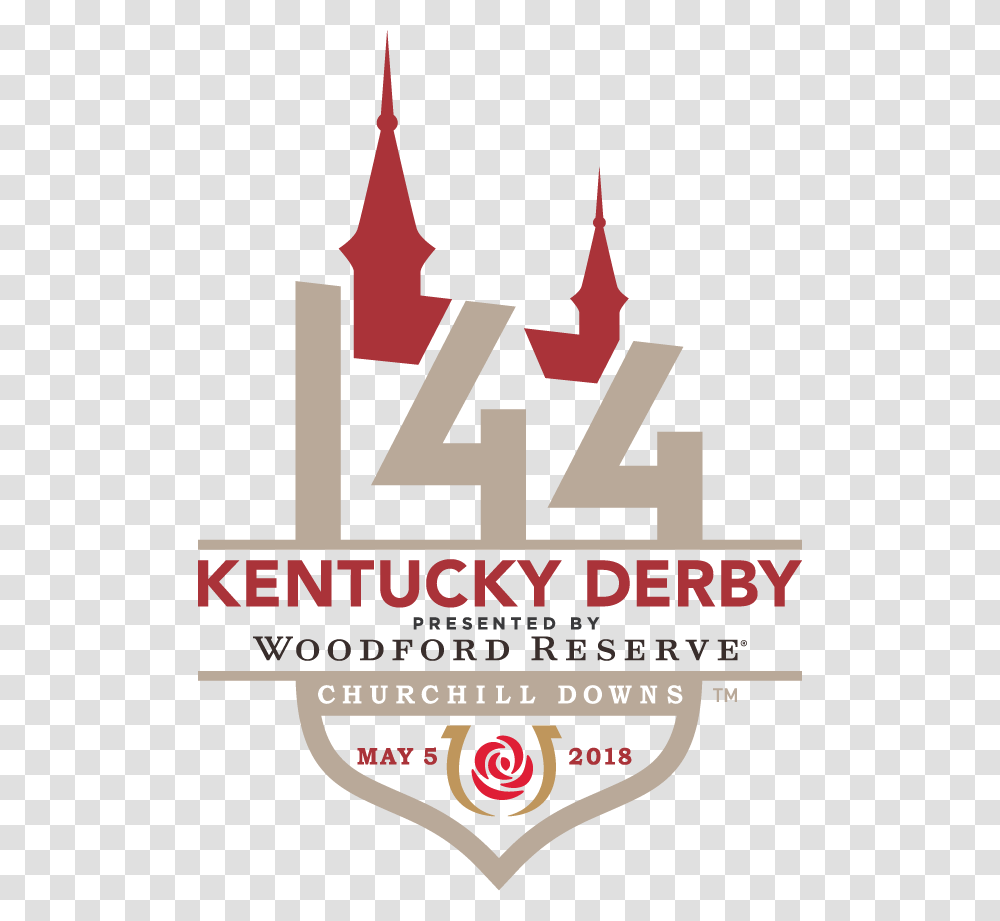 2018 Kentucky Derby Glass, Label, Paper Transparent Png