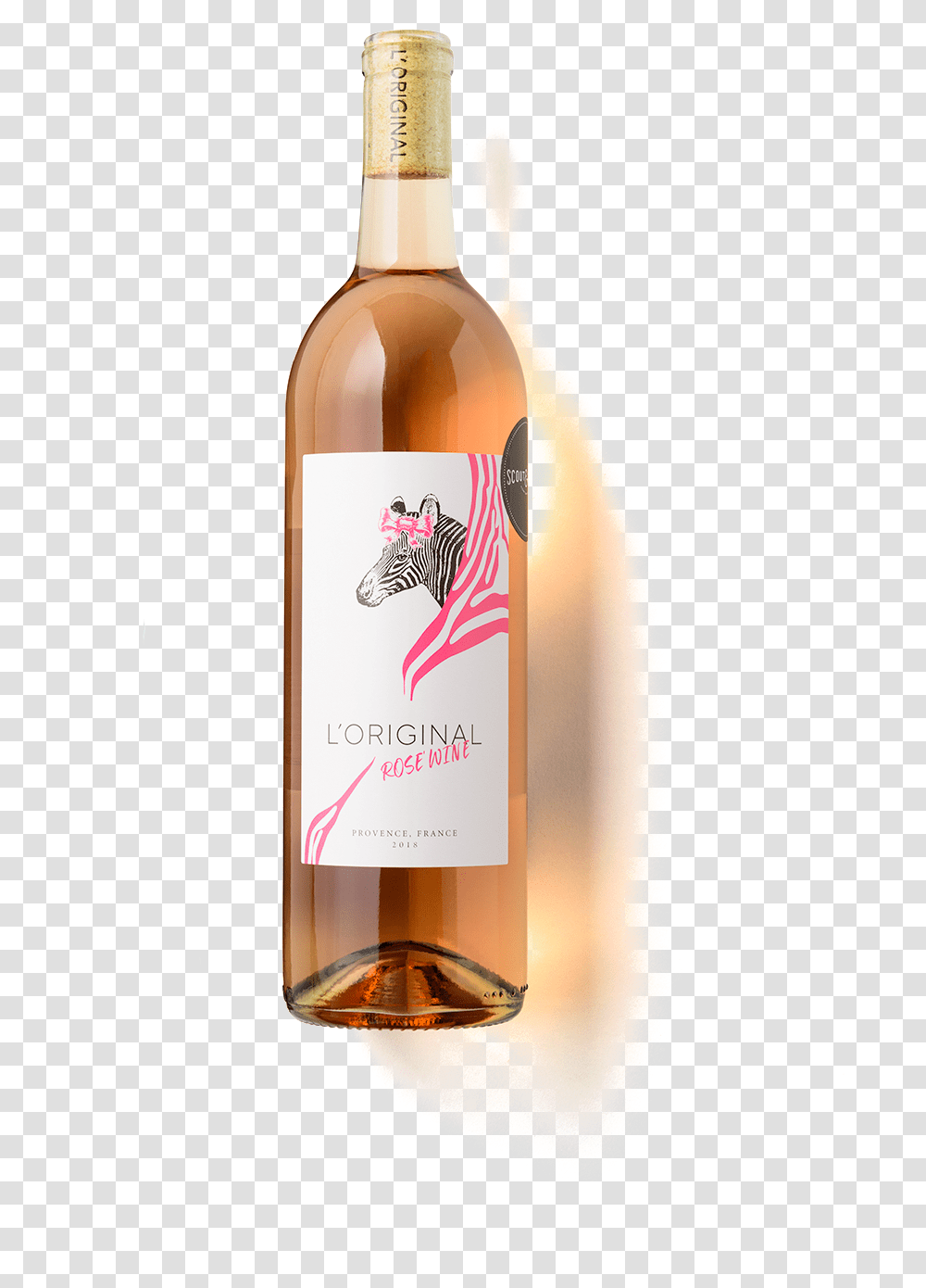 2018 L Original Ros Glass Bottle, Alcohol, Beverage, Drink, Liquor Transparent Png