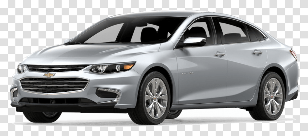 2018 Malibu On White Chevrolet Car, Sedan, Vehicle, Transportation, Automobile Transparent Png