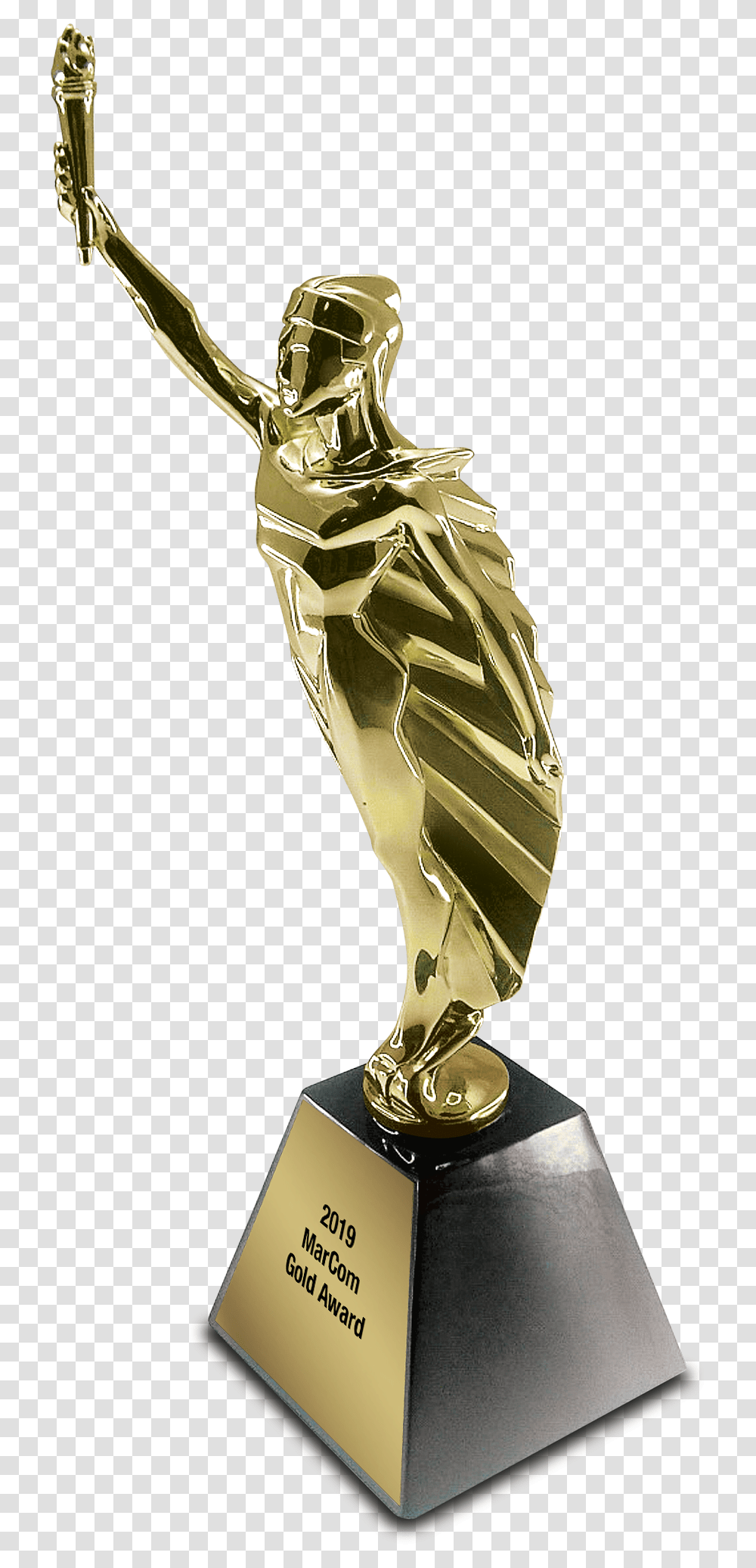 2018 Marcom Gold Award, Trophy Transparent Png