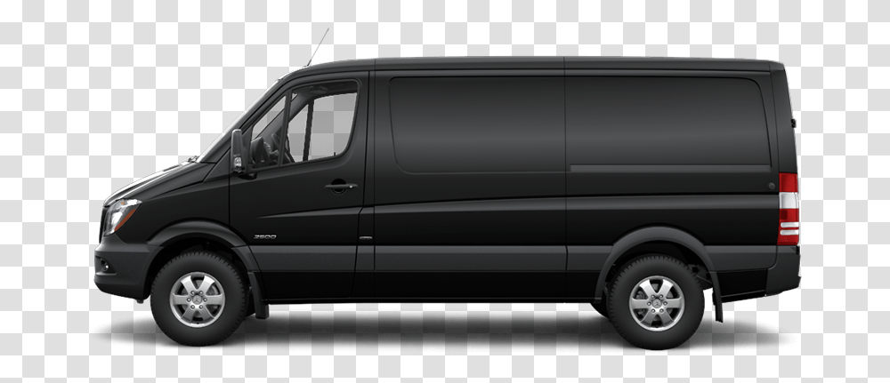 2018 Mercedes Benz Sprinter Cargo Van Mercedes Sprinter Black Blue, Vehicle, Transportation, Caravan, Minibus Transparent Png
