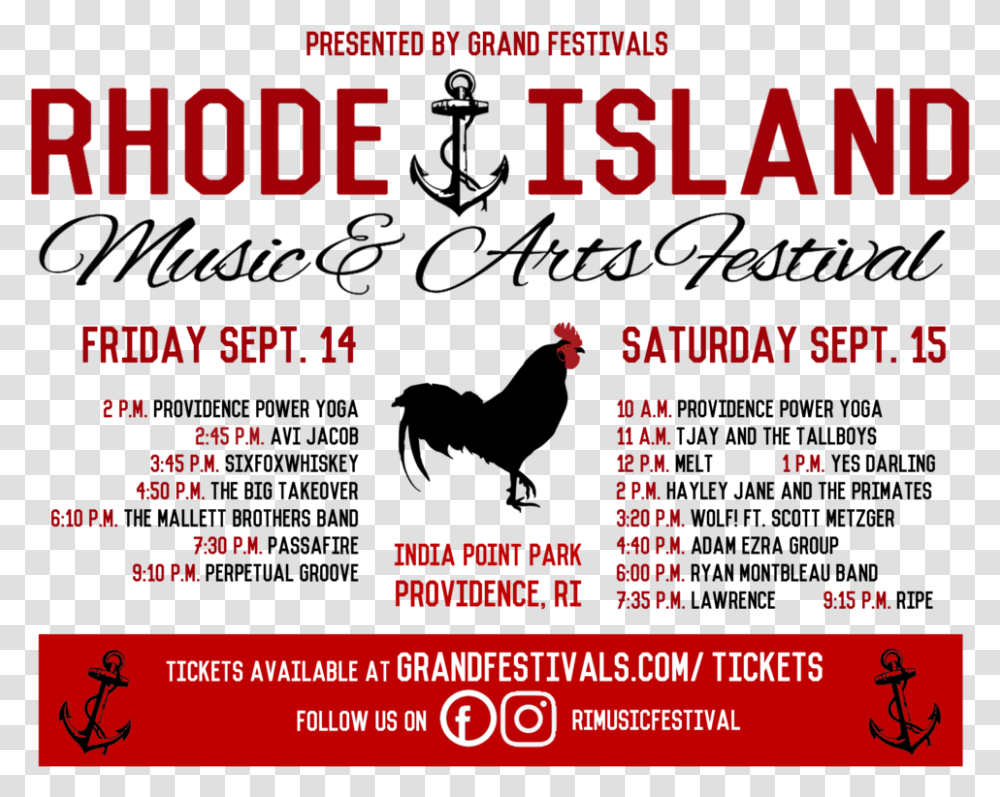 2018 Music Lineup Below Rhode Island Music And Arts Festival, Paper, Advertisement, Poster Transparent Png