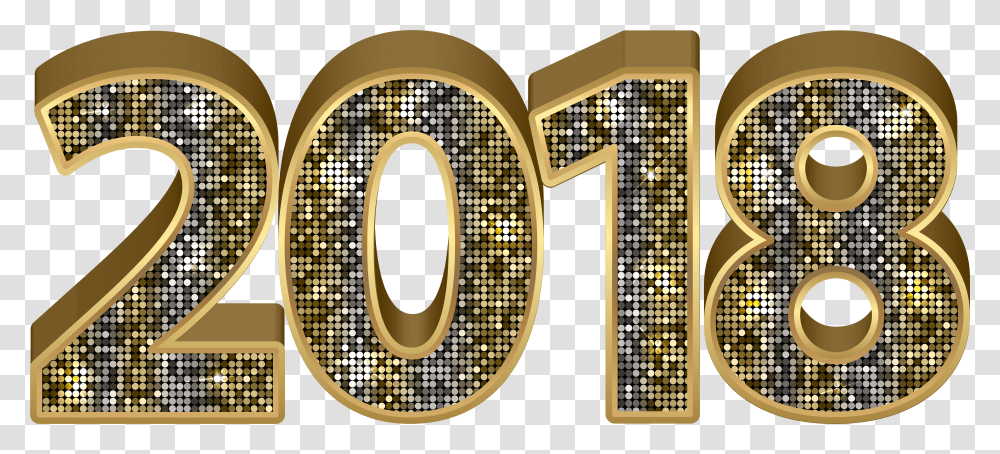 2018 New Year Hat Circle Transparent Png