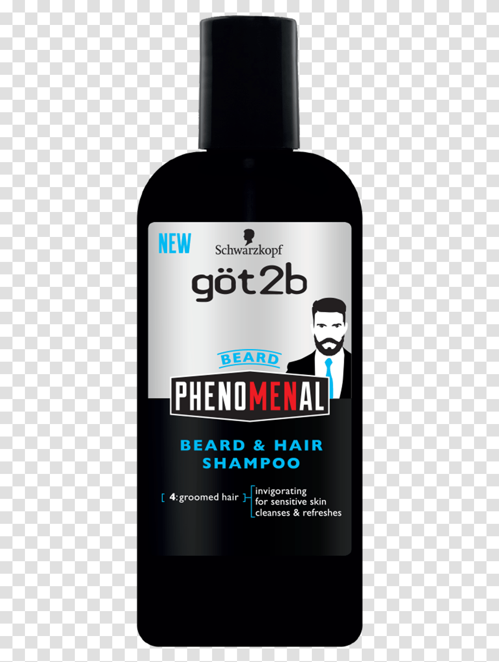 2018 Product 970x1400phenomenal Beard Hair Shampoo Cosmetics, Person, Poster, Advertisement Transparent Png