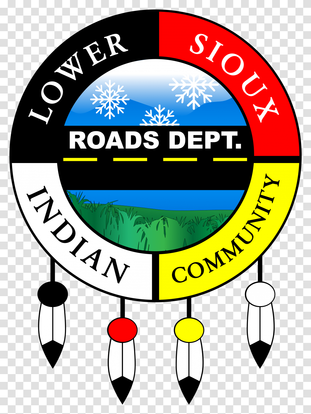 2018 Roads Logo Lower Sioux Community Circle, Text, Flyer, Poster, Advertisement Transparent Png