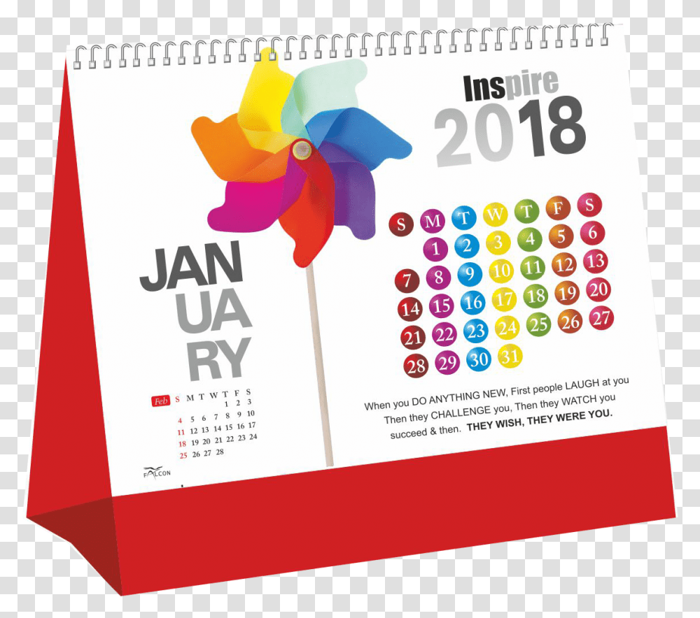 2018 Table Calendars Table Calendar 2018, Flyer, Poster, Paper, Advertisement Transparent Png