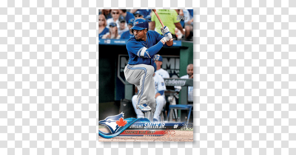 2018 Topps Baseball Series 2 Dwight Smith Jr College Baseball, Person, People, Athlete Transparent Png