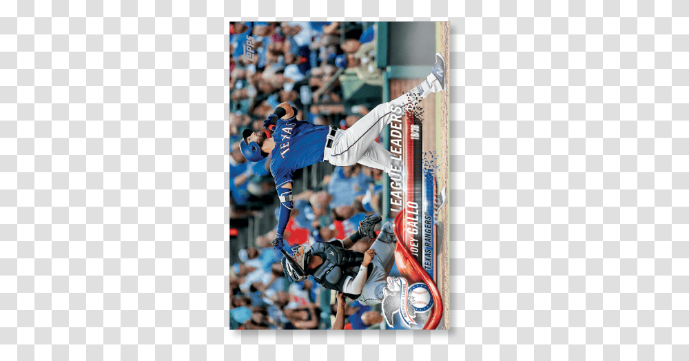 2018 Topps Series 1 Baseball Joey Gallo Base Poster Duathlon, Person, People, Nature Transparent Png