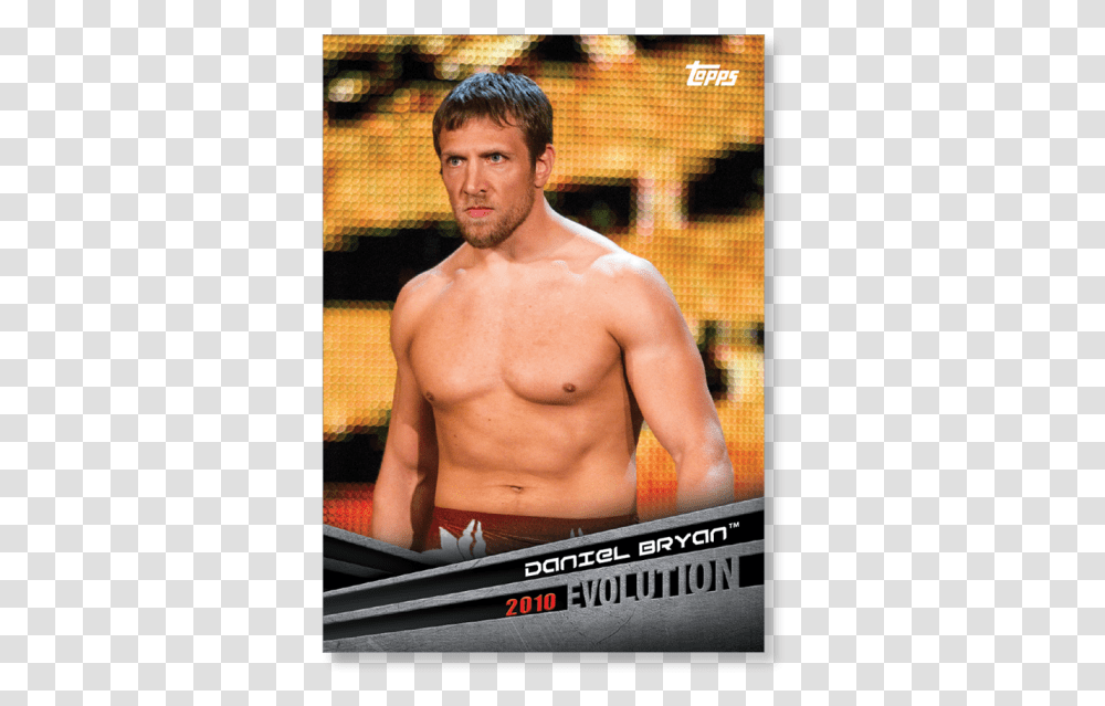 2018 Topps Wwe Daniel Bryan Evolution Poster Architecture, Person, Human, Advertisement, Face Transparent Png