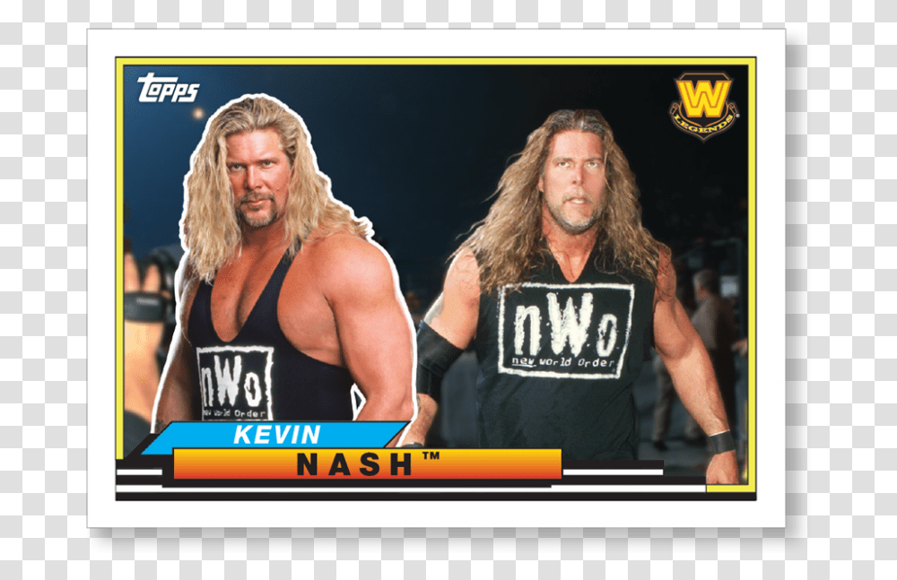2018 Topps Wwe Heritage Kevin Nash, Person, Skin, Sport, Crowd Transparent Png