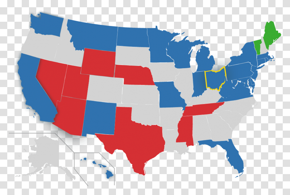 2018 Us Senate Map, Diagram, Plot, Atlas, Lifejacket Transparent Png