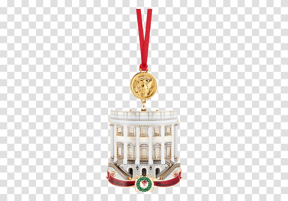2018 White House Ornament, Gold, Chandelier, Lamp, Architecture Transparent Png