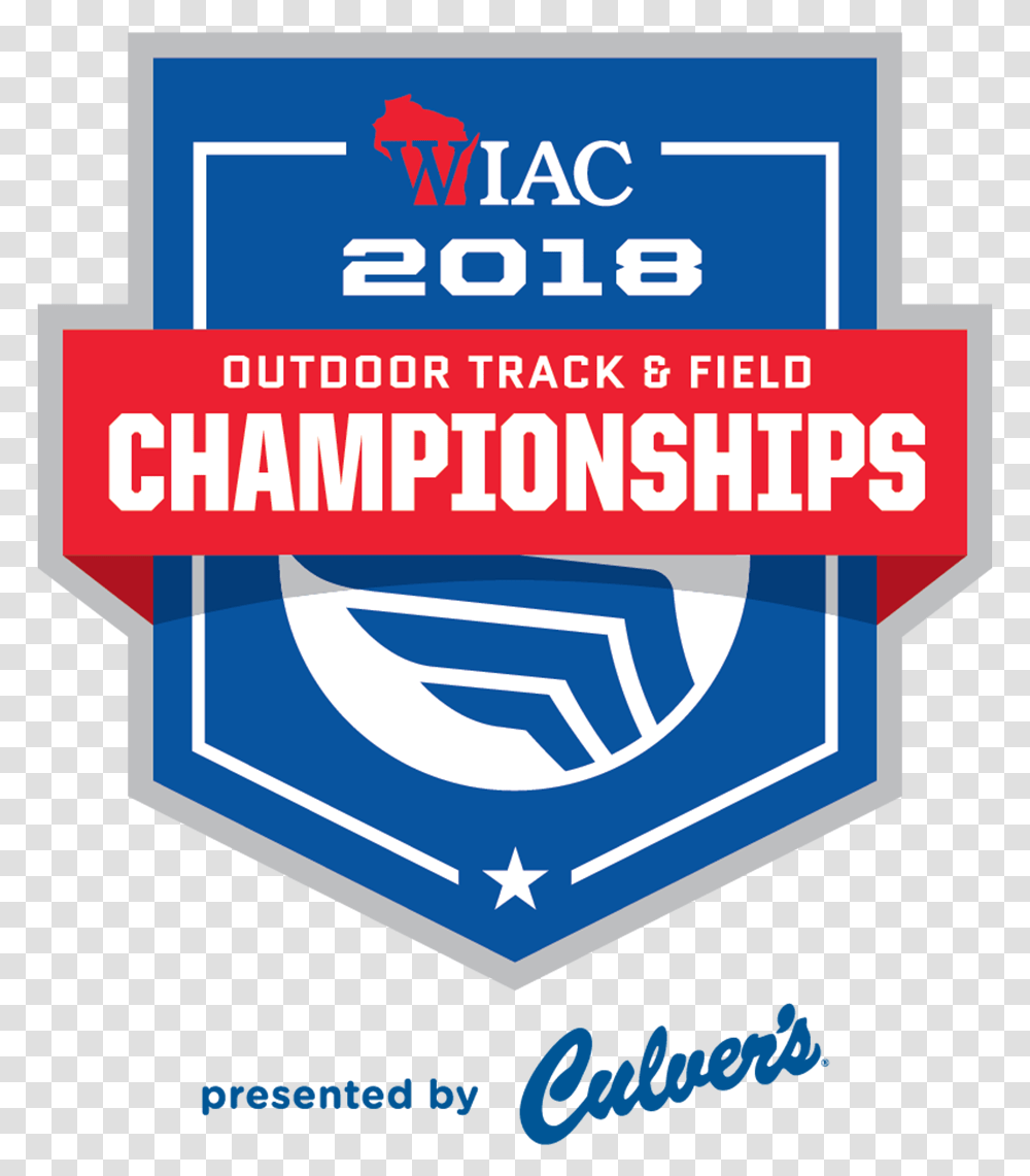 2018 Wiac Outdoor Track And Field Championships Logo Culvers Welcome To Delicious, Label, Poster Transparent Png