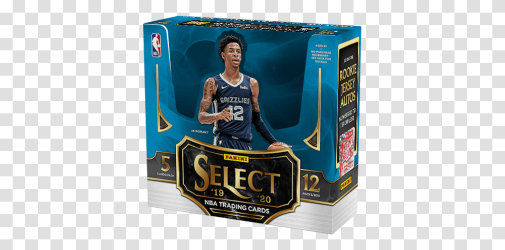 2019 20 Panini Nba Select Fotl 2019 20 Select Basketball Hobby Box, Person, People, Text, Sport Transparent Png