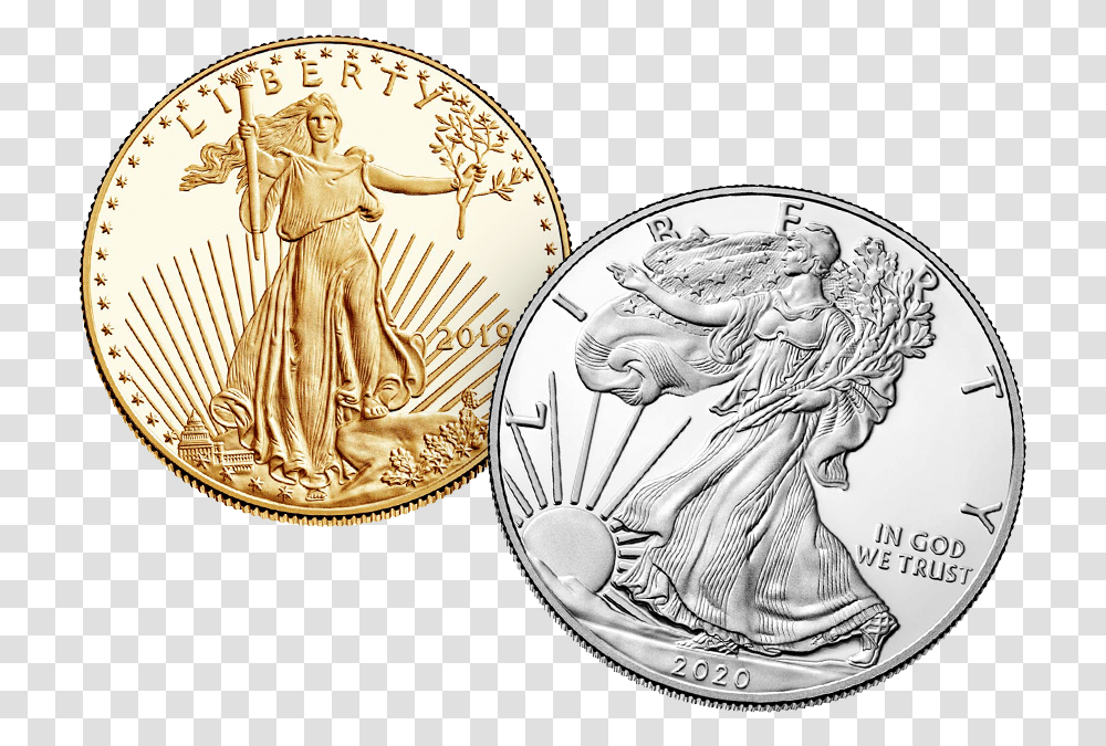 2019 American Eagle 1, Coin, Money, Person, Human Transparent Png