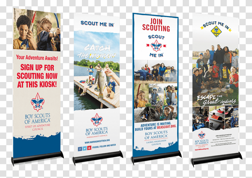 2019 Banner Ups Signage For Boy Scouts Boy Scouts Of America, Poster, Advertisement, Flyer, Paper Transparent Png