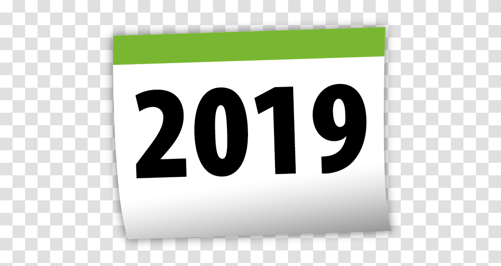 2019 Calendar Free 2019 Calendar Icon, Number Transparent Png