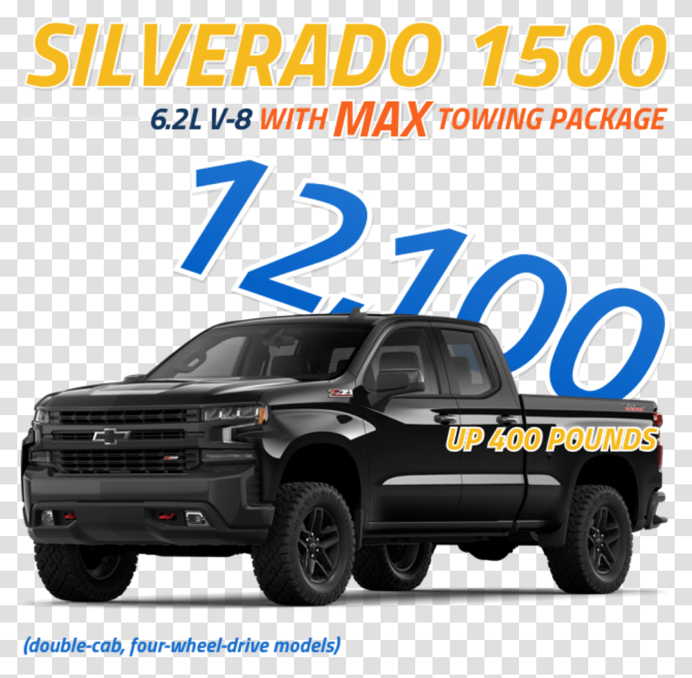 2019 Chevy Silverado 1500 Max Trailering Package, Flyer, Poster, Paper, Advertisement Transparent Png