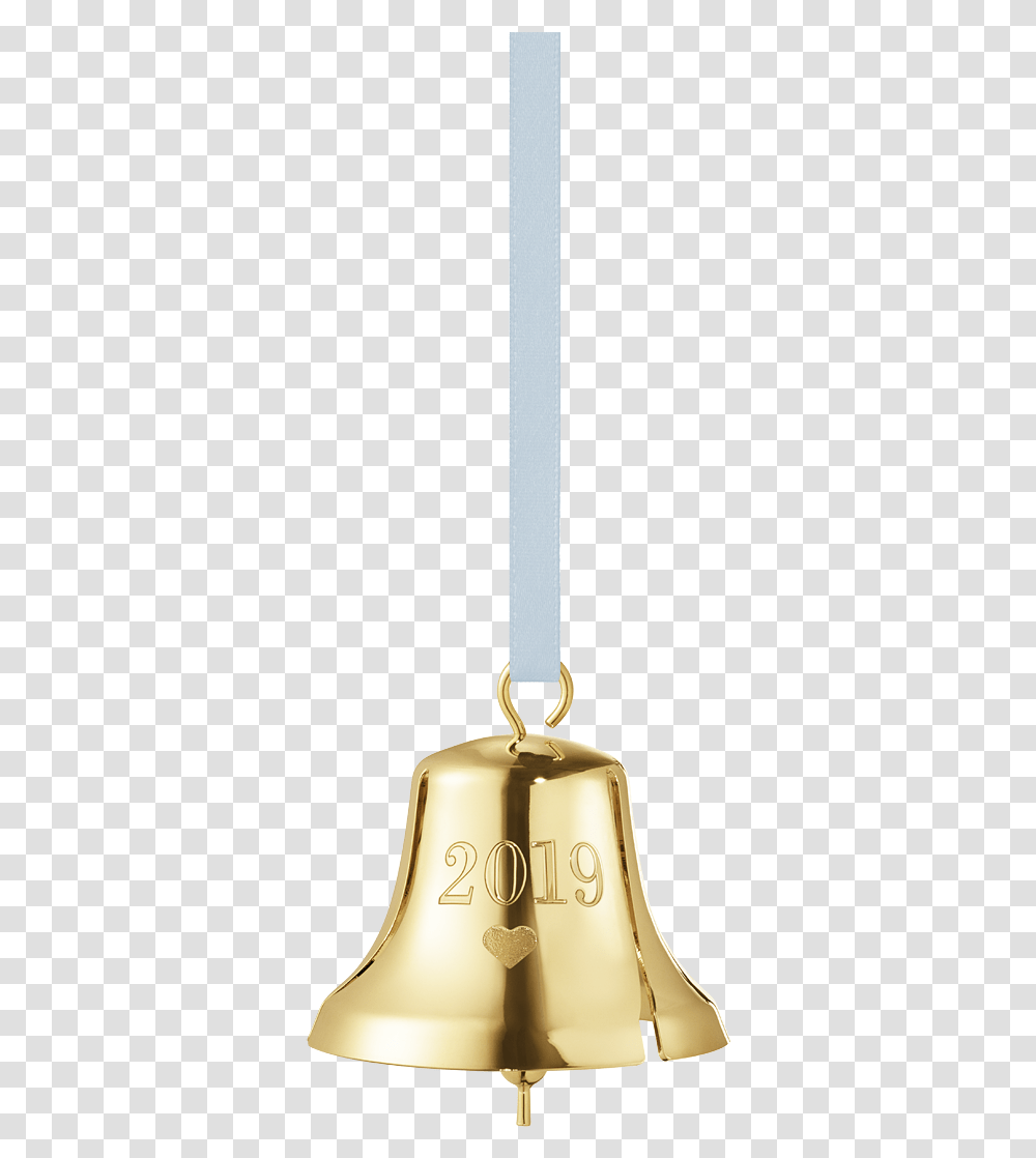 2019 Christmas Bell Decoration Georg Jensen 2020 Christmas Bell, Lamp, Gold, Crucifix, Cross Transparent Png