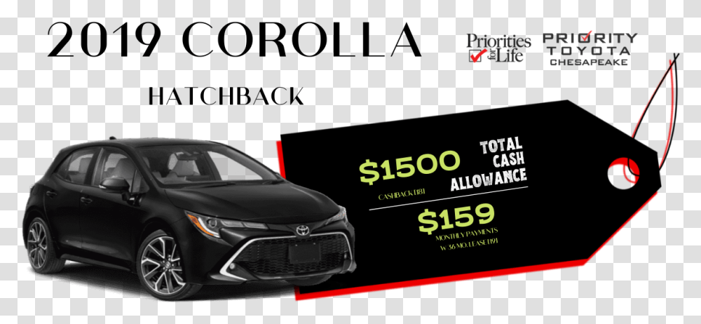 2019 Corolla Hatchback Toyota Avalon, Car, Vehicle, Transportation, Wheel Transparent Png