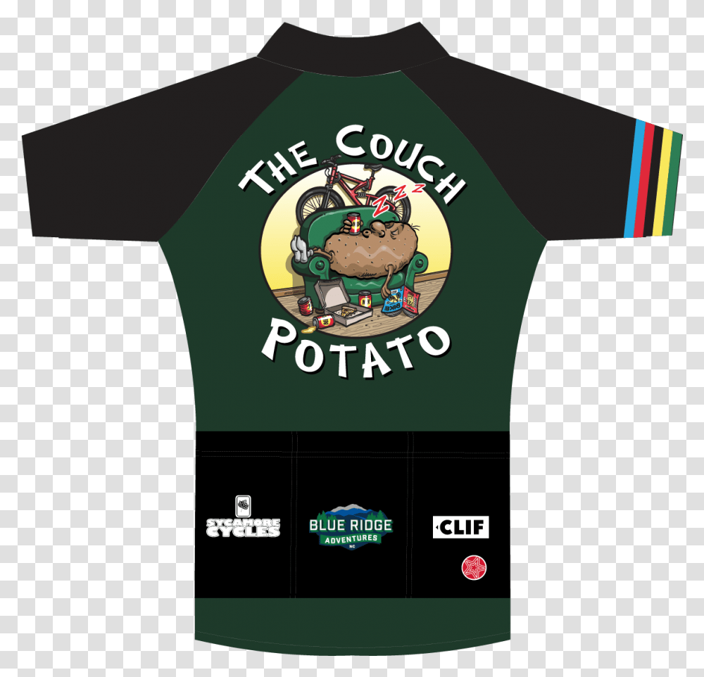 2019 Couch Jersey Back Couch Potato, Apparel, Shirt, T-Shirt Transparent Png