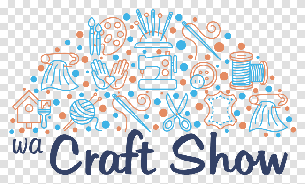 2019 Craft Logo Half Circle 002 Claremont Showground Craft Fair Claremont Showgrounds, Text, Art, Doodle, Drawing Transparent Png