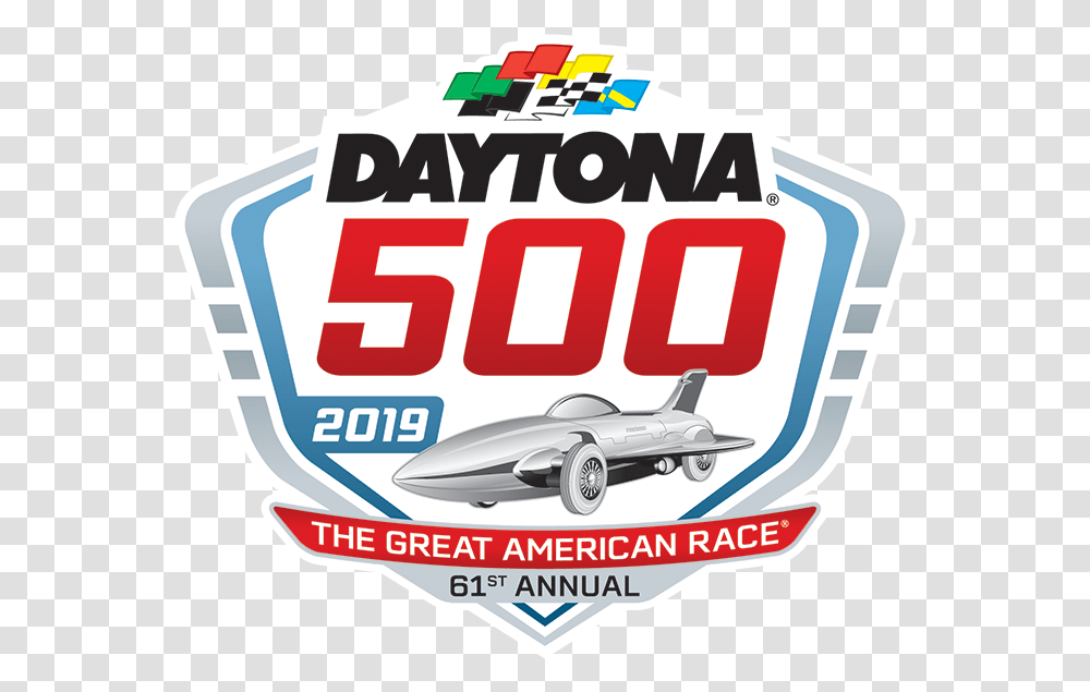 2019 Daytona 500 Logo, Car, Vehicle, Transportation Transparent Png