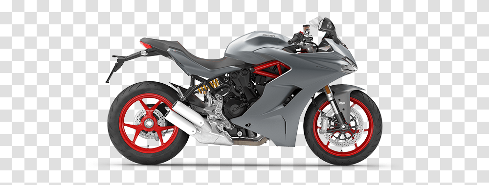 2019 Ducati Supersport S Red, Motorcycle, Vehicle, Transportation, Machine Transparent Png