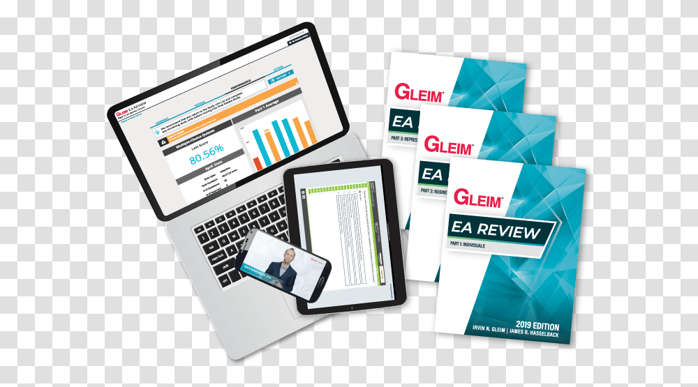 2019 Ea Review System Gleim Ea Books, Person, Computer Keyboard, Hardware Transparent Png