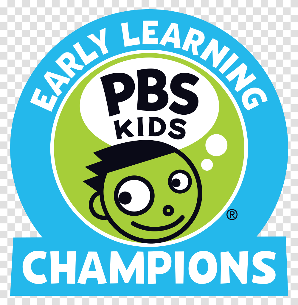 2019 Early Learning Champions Program Pbs Kids Logo 2019, Poster, Advertisement, Flyer, Paper Transparent Png