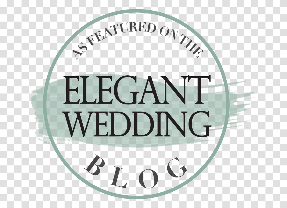 2019 Elegant Wedding Blog Badge Thin Elegant Weddings Badge, Label, Logo Transparent Png