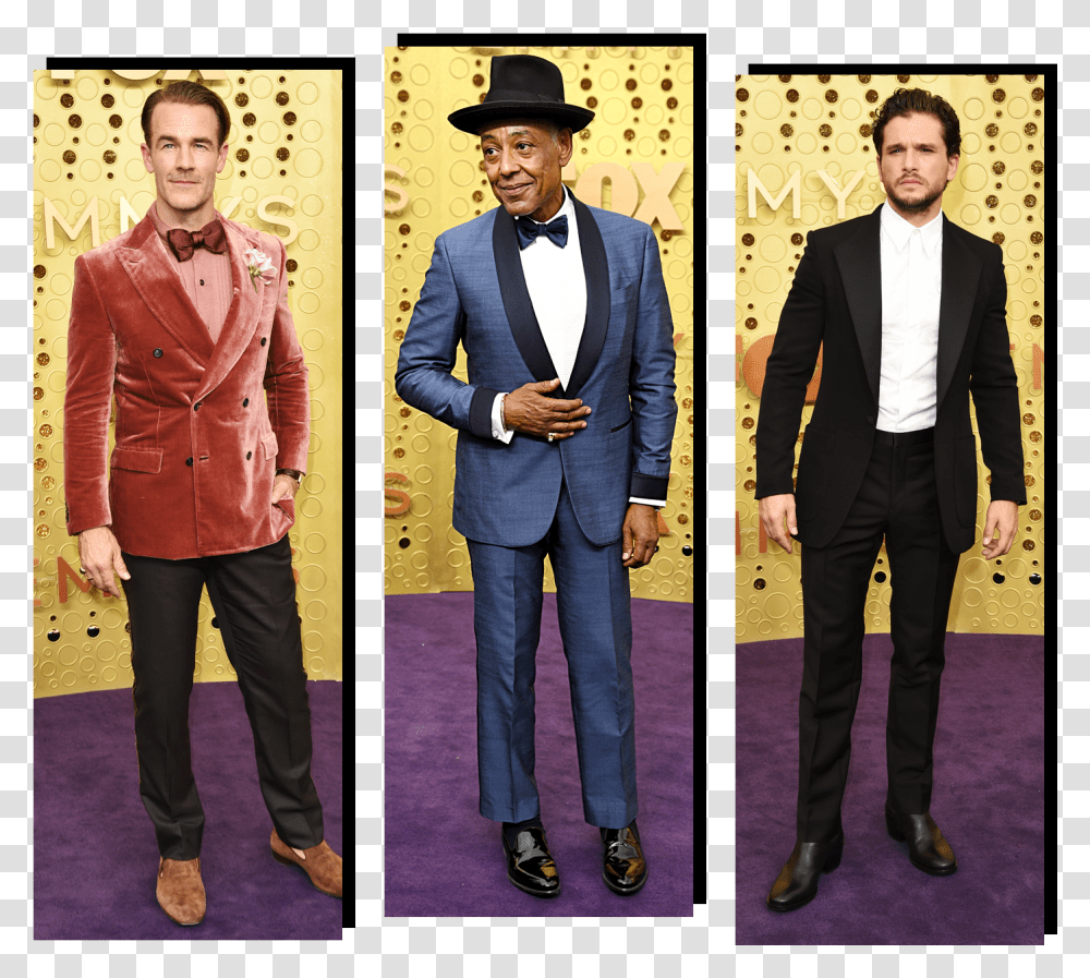 2019 Emmys The Red Carpet Menswear Was Understandably Emmys Red Carpet 2019 Men, Suit, Overcoat, Person Transparent Png