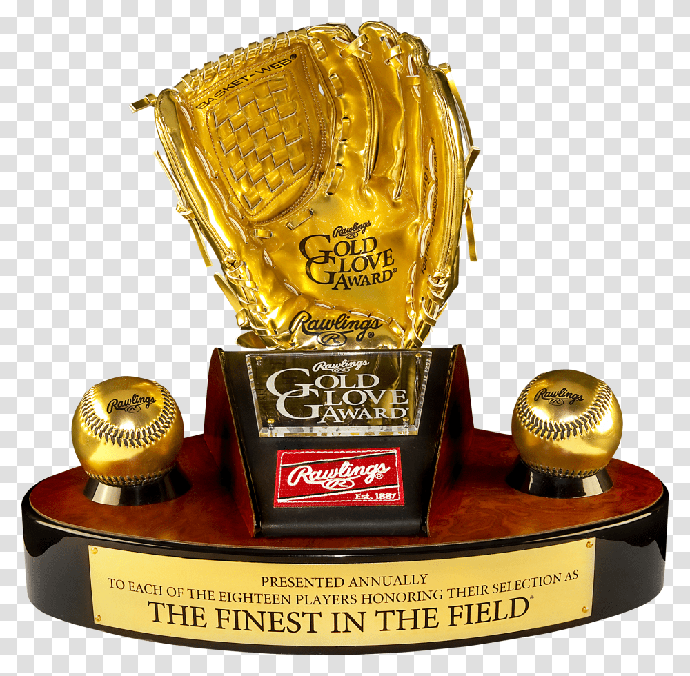 2019 Gold Glove Transparent Png